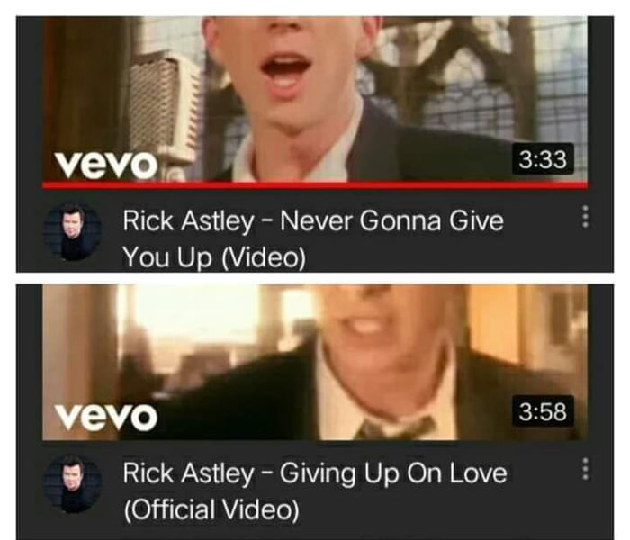 Rick rolled by a Spotify playlist - 9GAG