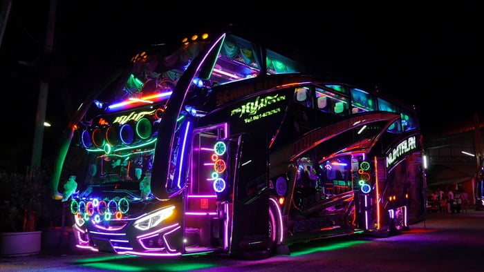 Rgb Bus In Thailand Gag