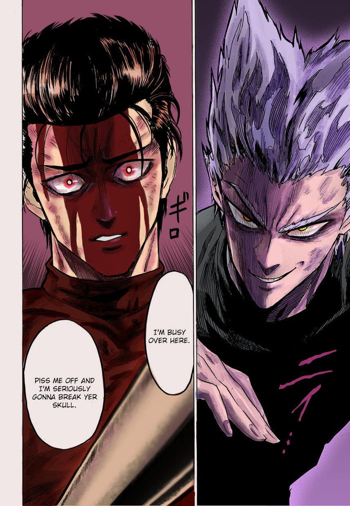 Colored the bat/garou panel - 9GAG