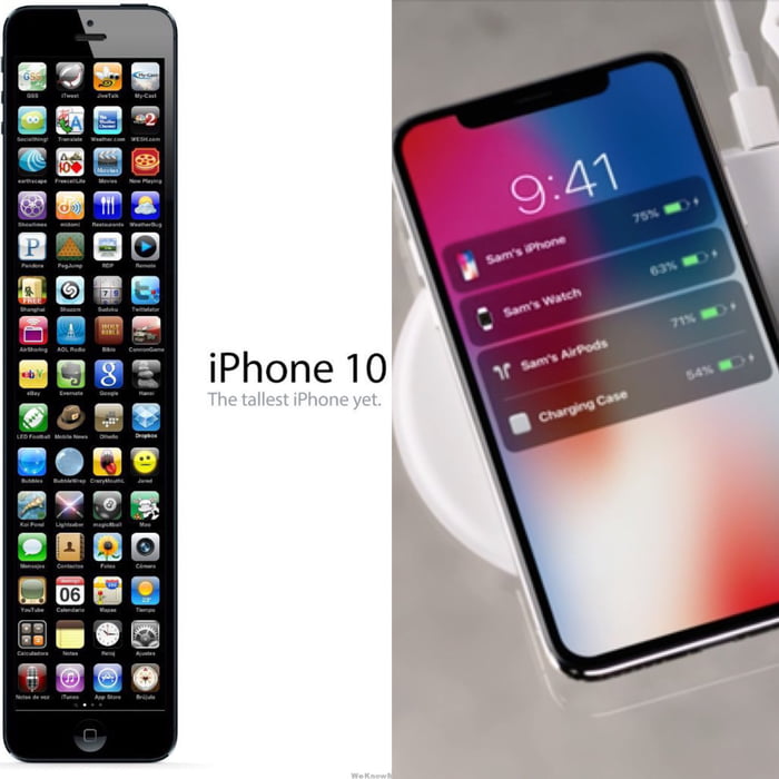 Remember this iphone 10 meme? This is him now. Feel old ...