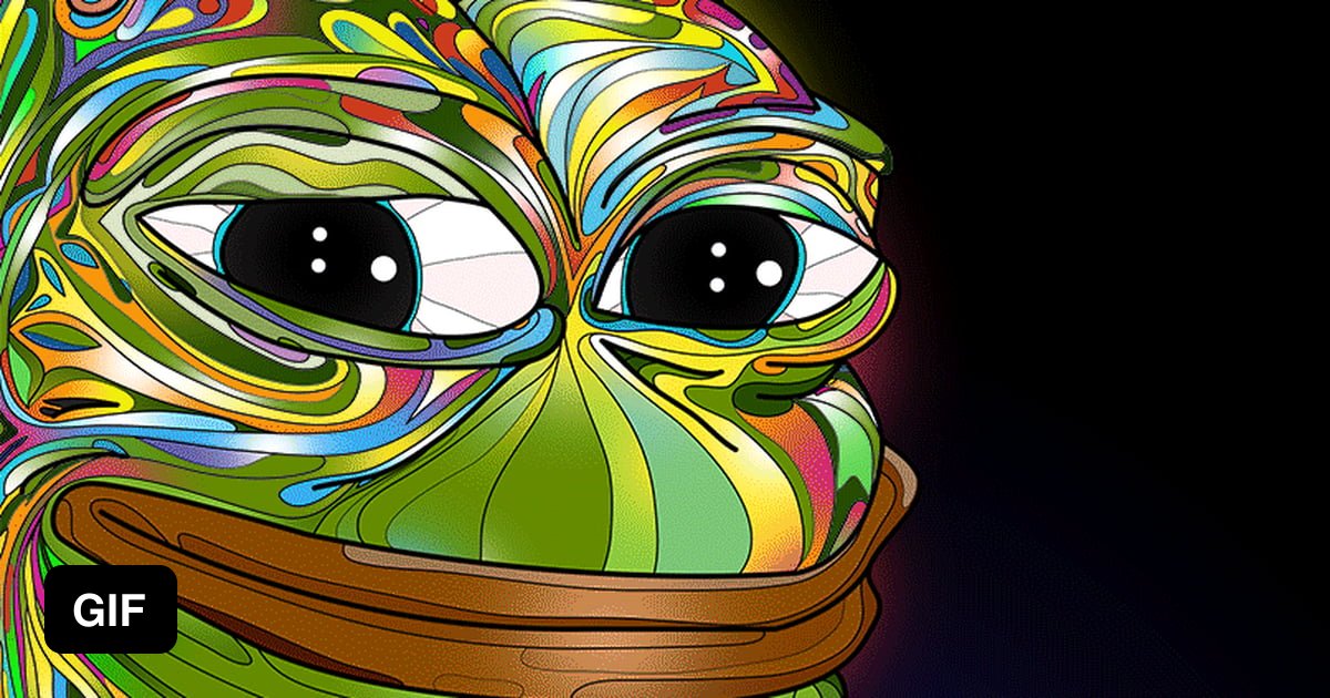 Your Daily Dose Of Pepe! Day 8 - LSD Pepe - 9GAG