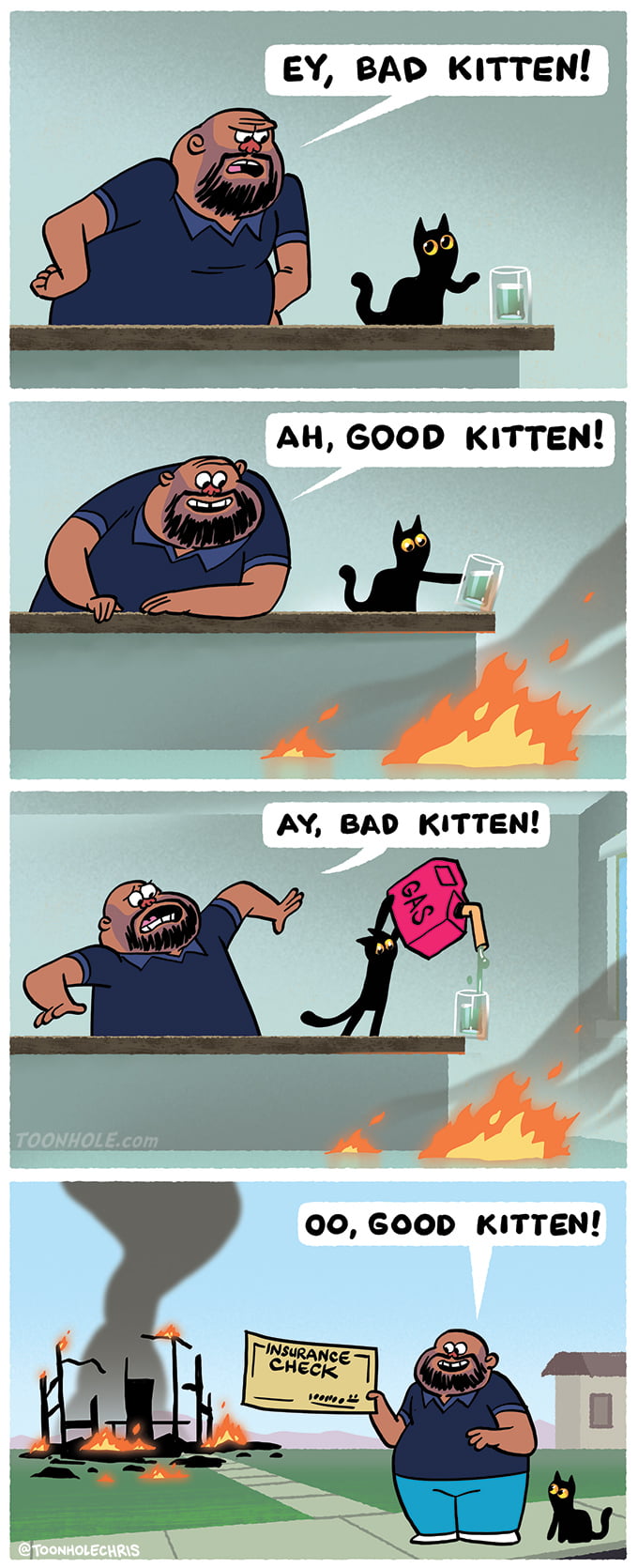 Bad Kitten 9GAG