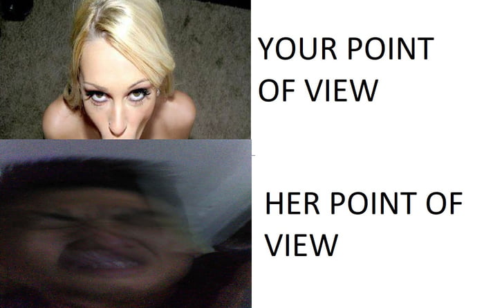What You See Vs What She Sees Gag