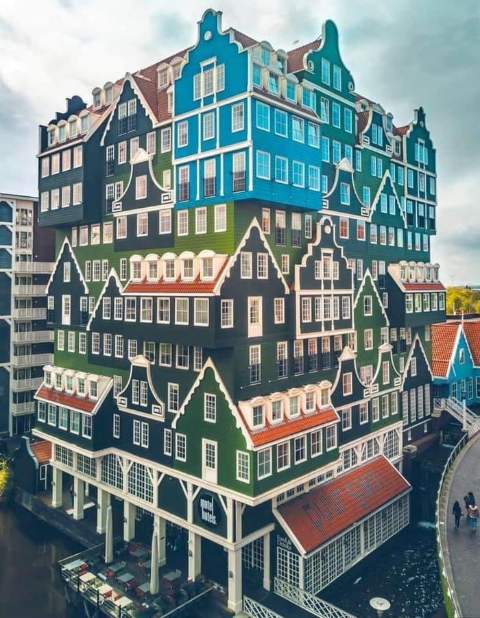 One of the most interesting buildings! Zaandam, The Netherlands 9GAG