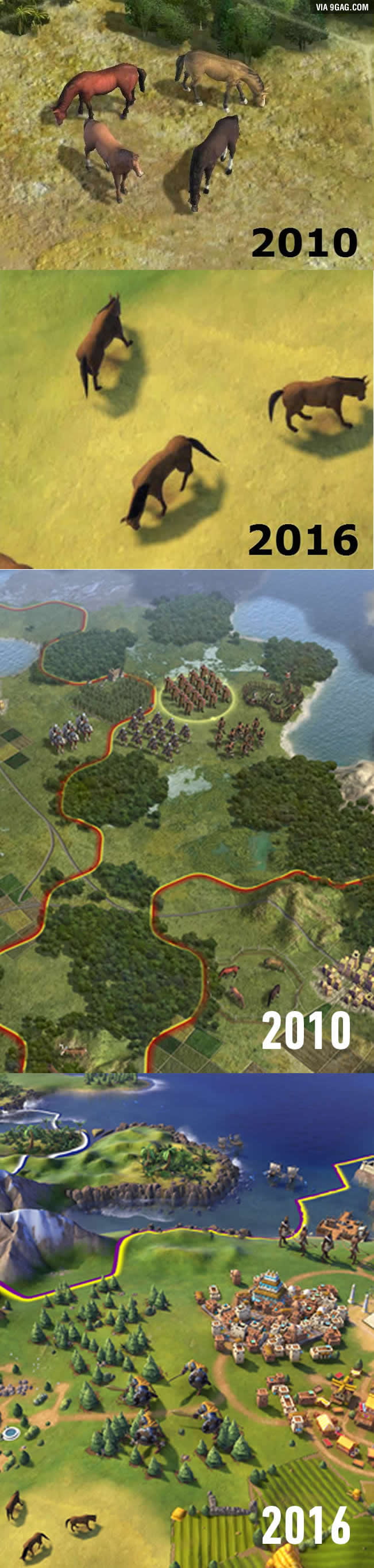 difference between civilization 5 and 6