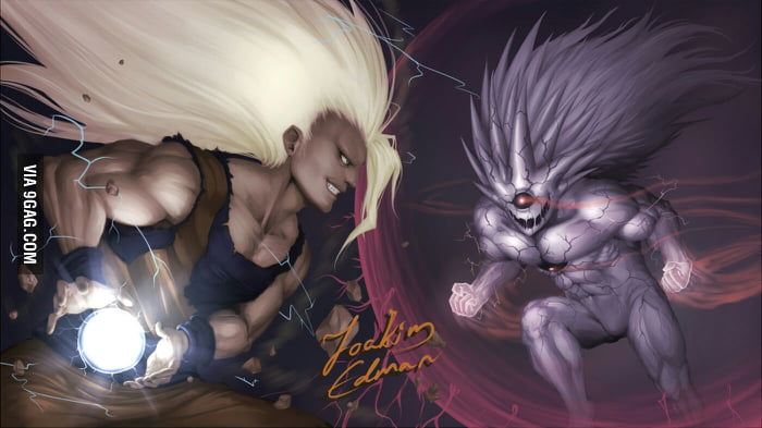 Boros The Conqueror of Galaxies vs Goku Super Saiyan 1 (DBZ, No