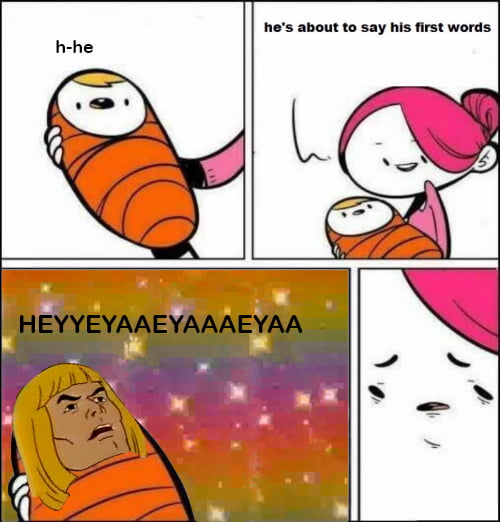 I said hey, what