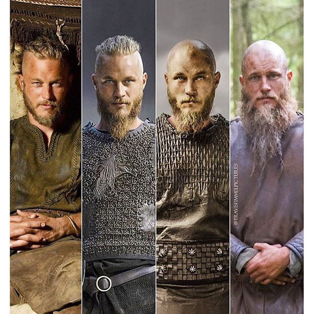 The evolution of Ragnar Lothbrok - 9GAG