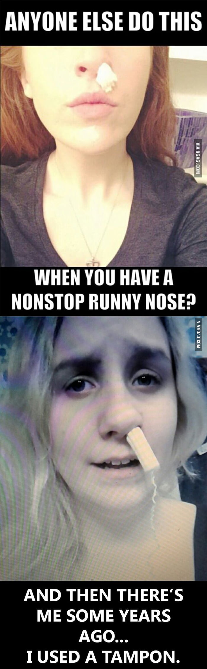 funny running nose
