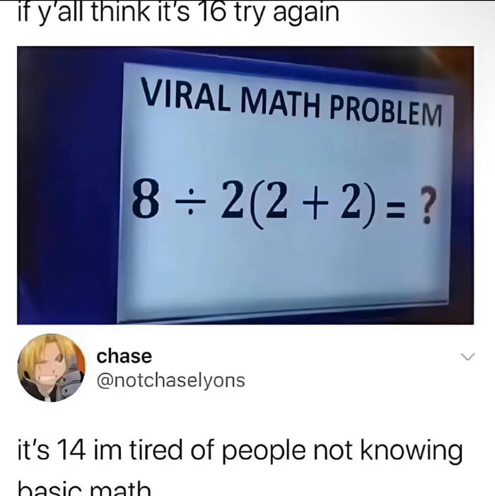 It’s literally simple Math - 9GAG