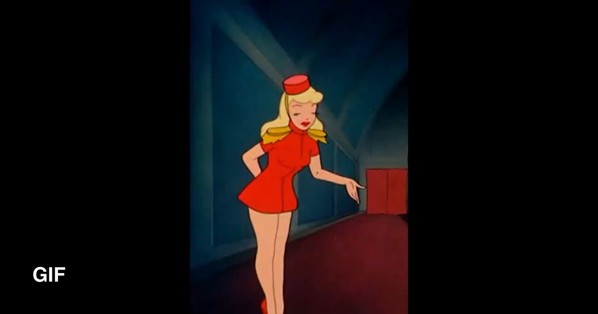 Usherette (Bacall to Arms, 1946, Bob Clampett/Arthur Davis) - 9GAG