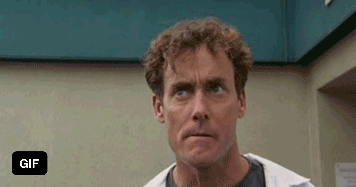 Was there ever a scene where dr. Perry Cox starts screaming into his ...