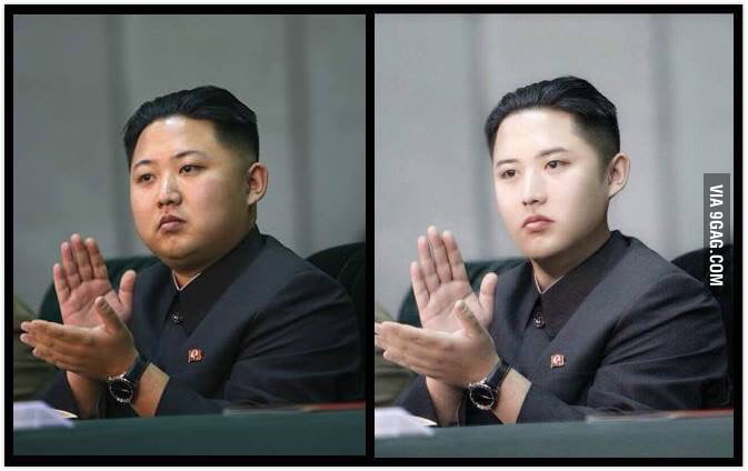 Kim Jong Un On His Diet Looks Smooth Af 9gag