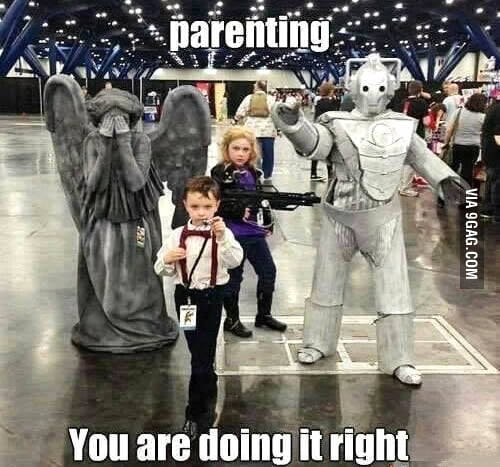 Parenting done right - 9GAG