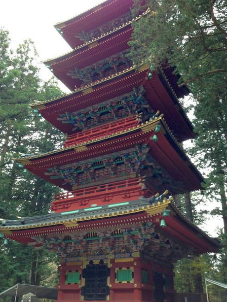 Gojunoto (Five-Story Pagoda) Nikko Toshogu Shrine,Tochigi ...