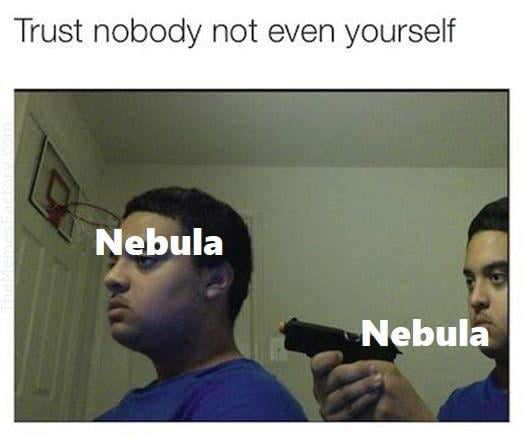 Just finished перевод. Trust Nobody not even yourself. Trust Nobody even yourself.