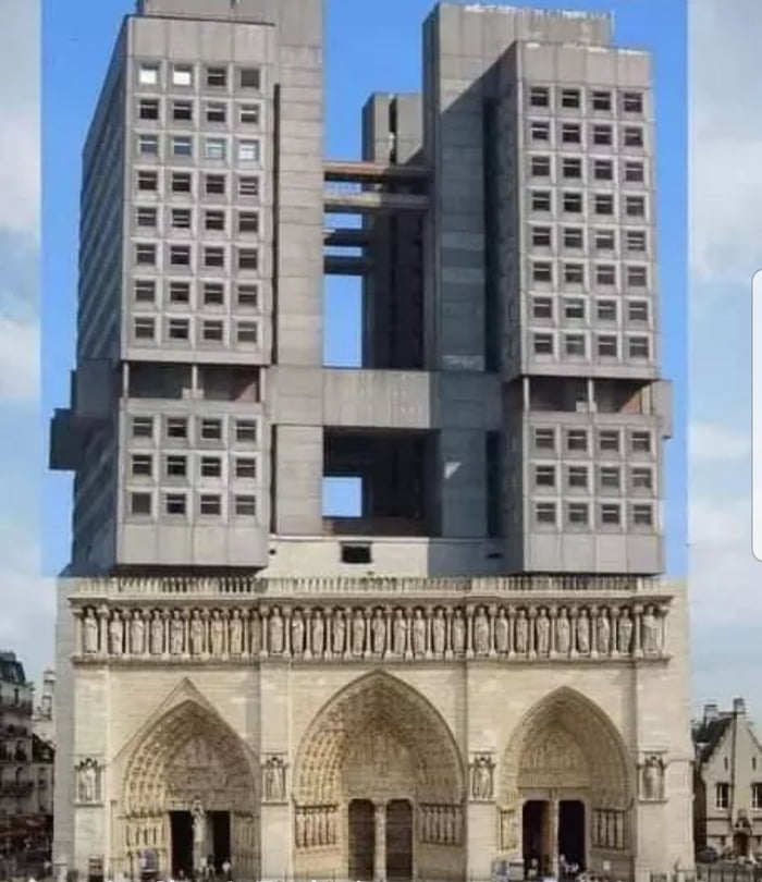 if slavs were to rebuild notre dame - reconstruction notre dame fortnite