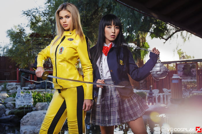 Jessa Rhodes And Marica Hase Kill Bill Cosplay 9gag