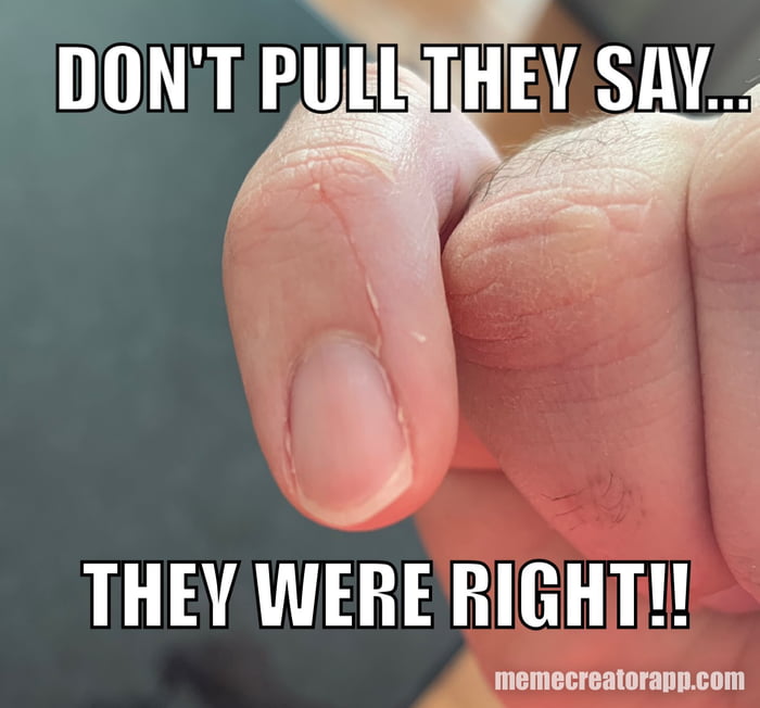 Small hangnail 9GAG