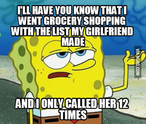 Every time I have to do the shopping. - 9GAG