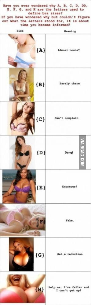 Lol Breast Size Chart