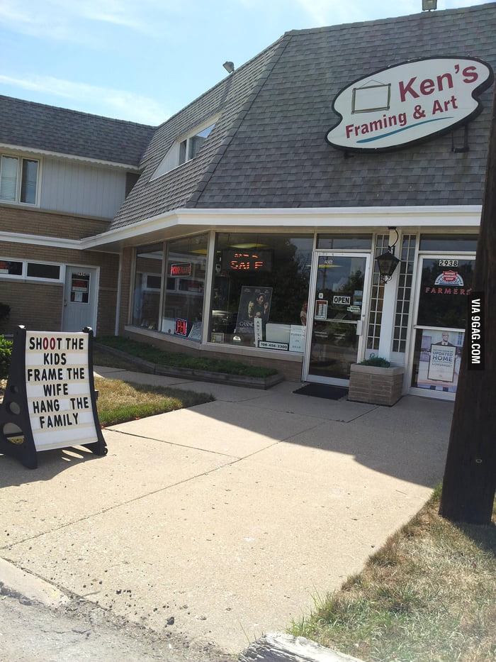 Ken's Framing and Art 9GAG