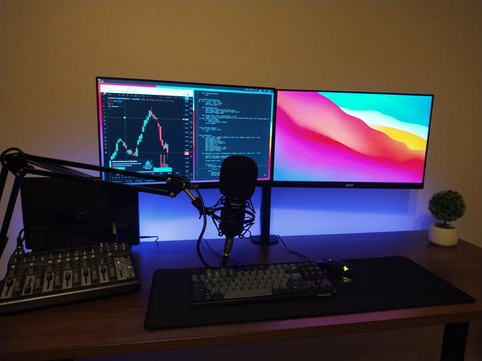 Live Finance Coding Streaming Setup - 9GAG