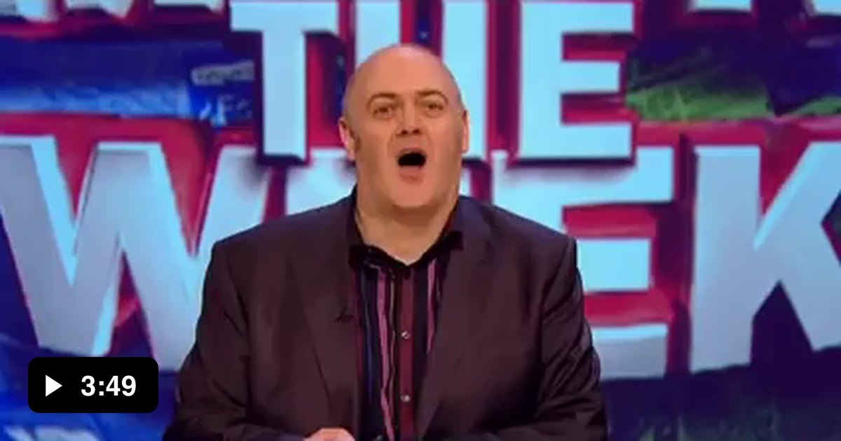 Dara O Briain Host Of Mock The Week Finds Out He Has A Large Head After Reading About Alzheimer