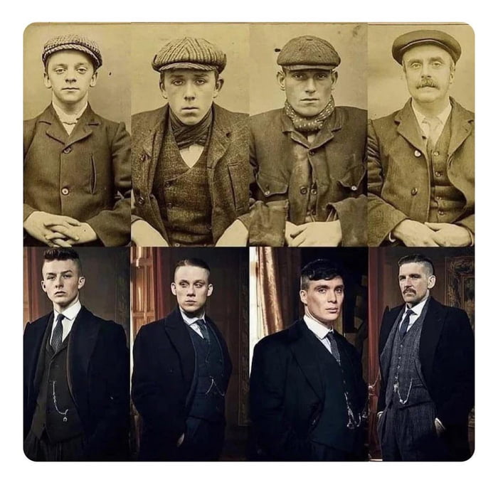 The Similarity Of The Actual Peaky Blinders And The Actors Chosen To