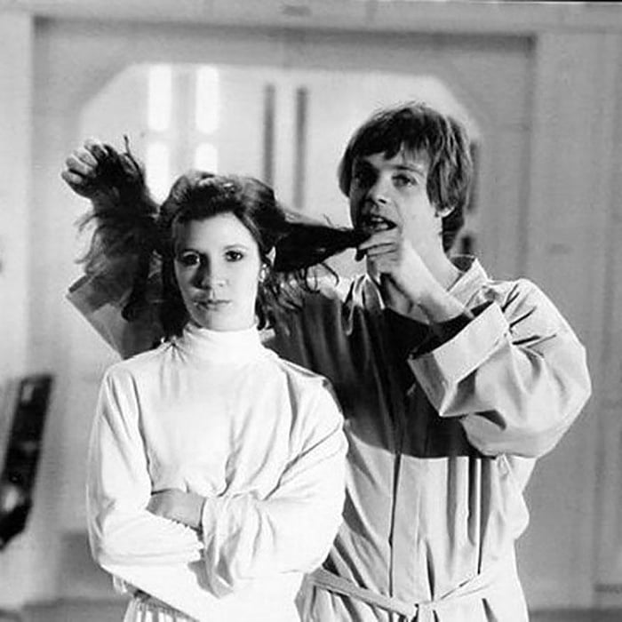 1980 Carrie Fisher Mark Hamill The Empire Strikes Back 9GAG