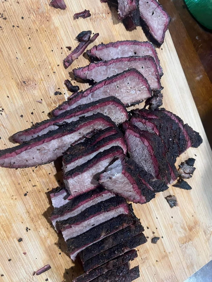 I present to you all, the perfectly cooked steak, bon appetits! 9GAG