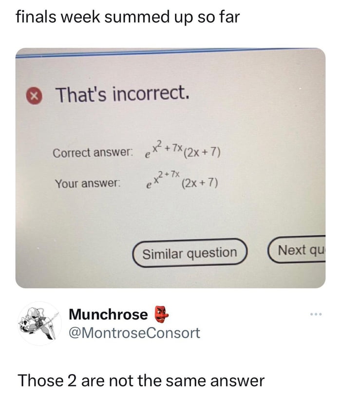 Lol I remember that being taught in high school 9GAG