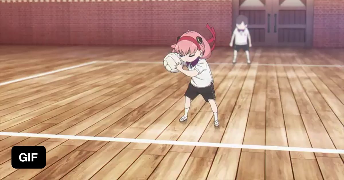 Great Animation Anya playing Dodgeball 9GAG