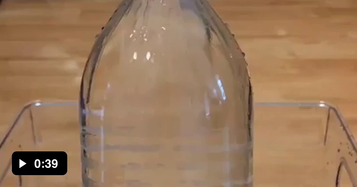 Fastest way to empty a bottle 9GAG
