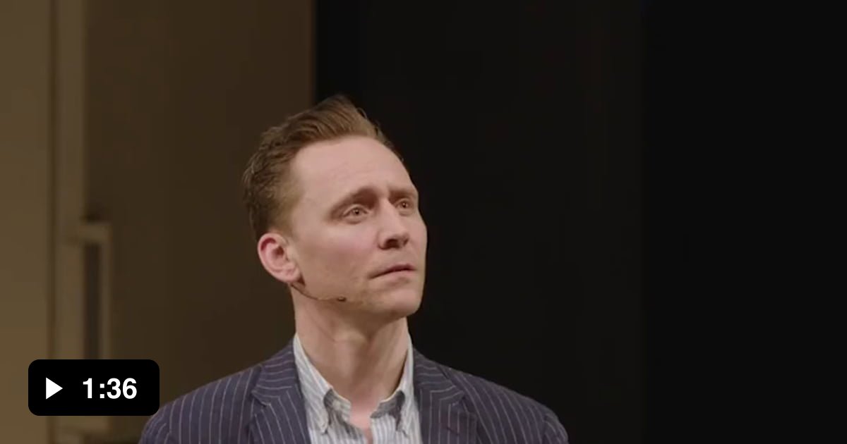 "Funeral Blues" by W.H. Auden (read by Tom Hiddleston) 9GAG