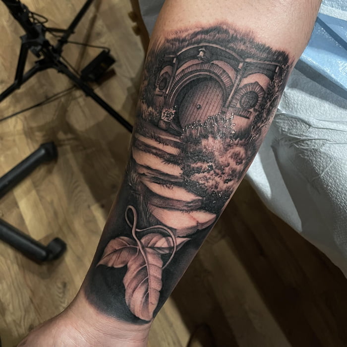 lord of the rings leg sleeve tattooTikTok Search