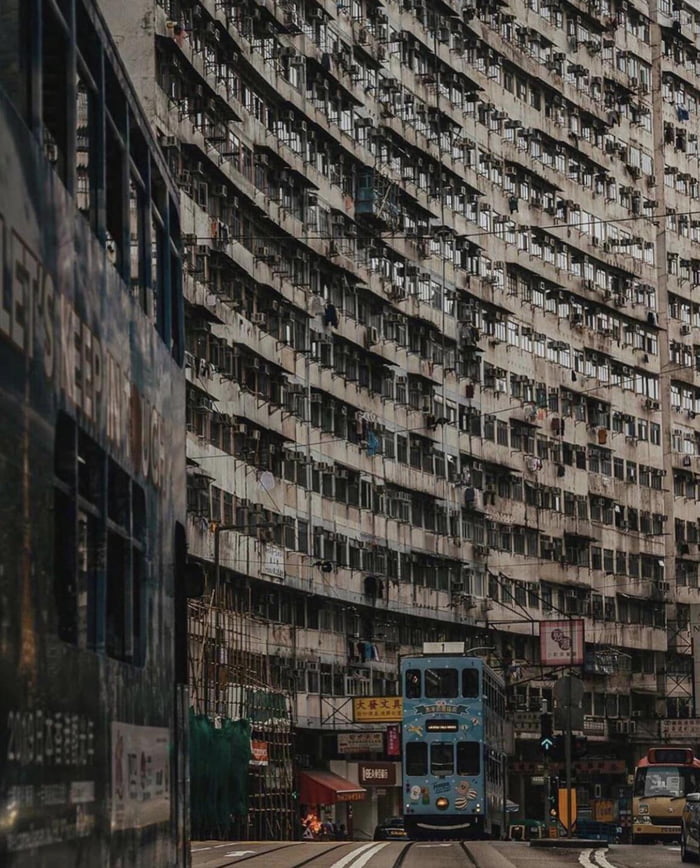 The slums of Hong Kong - 9GAG