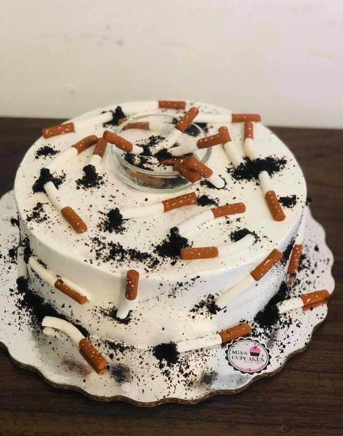 Smokers For Fathers Cake, A Customize For Fathers cake