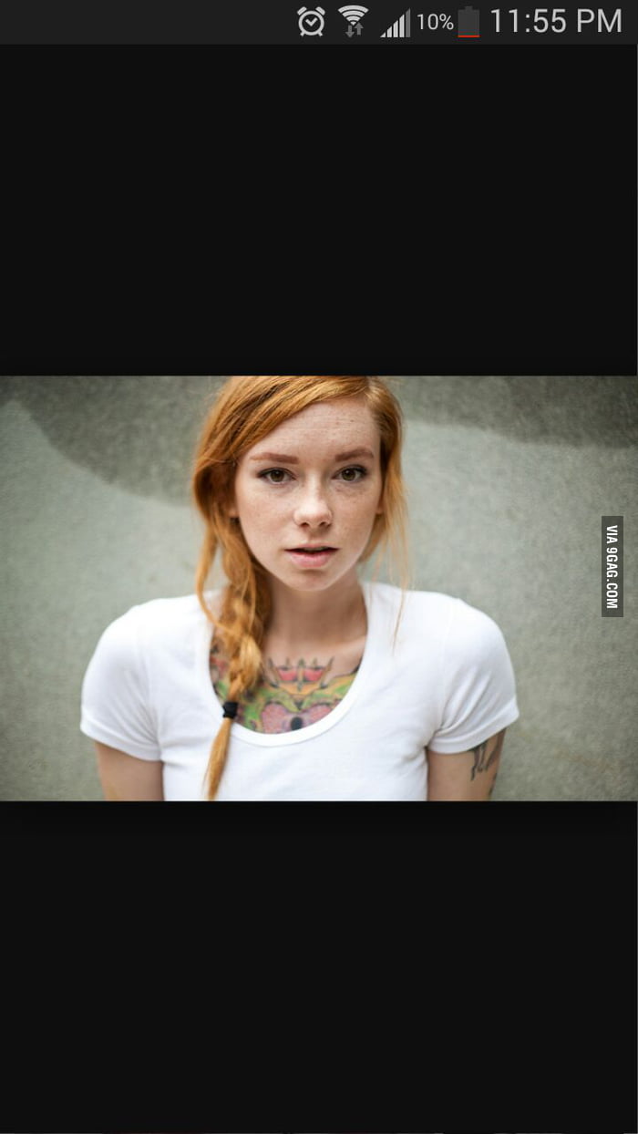 If you love redheads and tattoos Hattie Watson is for you. (Plus she models  nude) - 9GAG