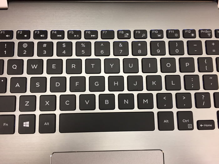 My Dell Laptop Keyboard Has The Black Dot Optical Illusion Thought I 