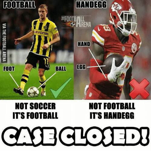 Football vs Handegg 9GAG