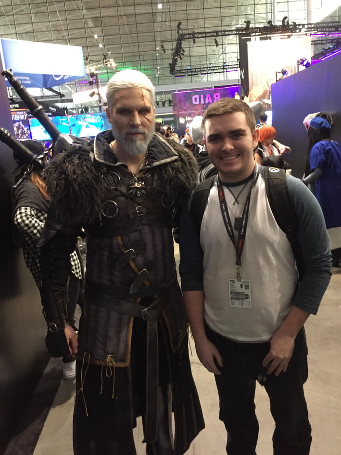 Met the most insane Geralt cosplay at PAX today - Gaming.
