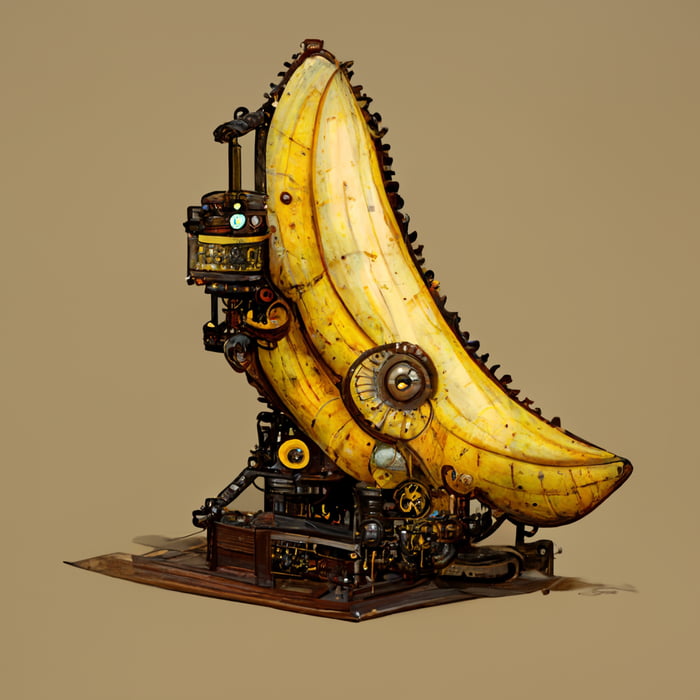 Steampunk Banana Diviner Mk. 2 - 9GAG