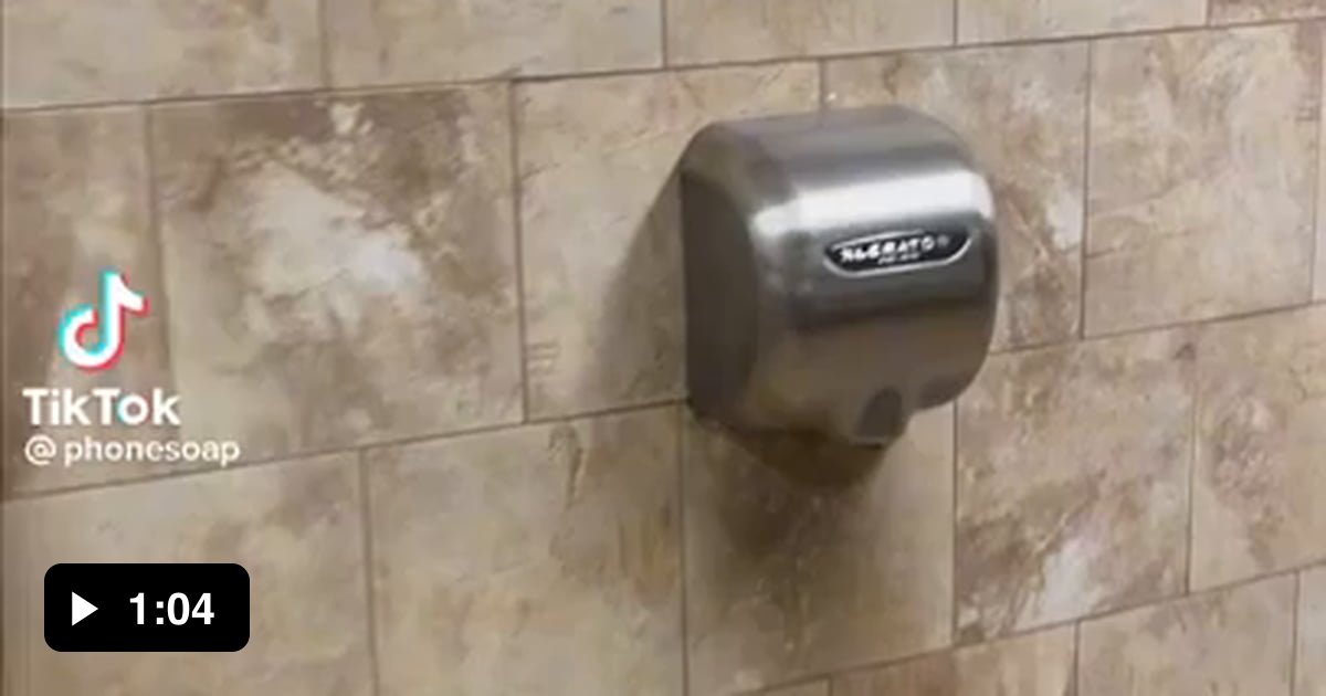Hand dryer testing 9GAG
