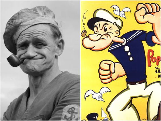 Popeye, The origin story - 9GAG