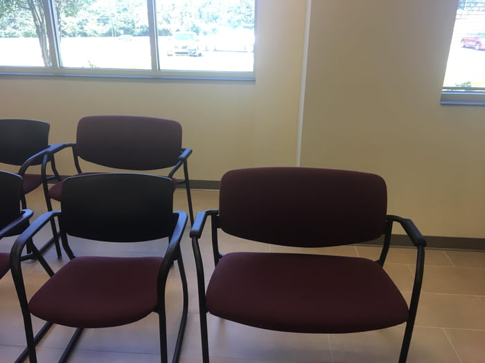 My Local Tax Commissioner Office Has Normal Size Chairs And