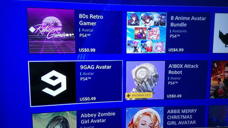 Playstation Anime Girl Avatar