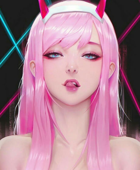 Images Of Anime Wallpaper Zero Two Fanart