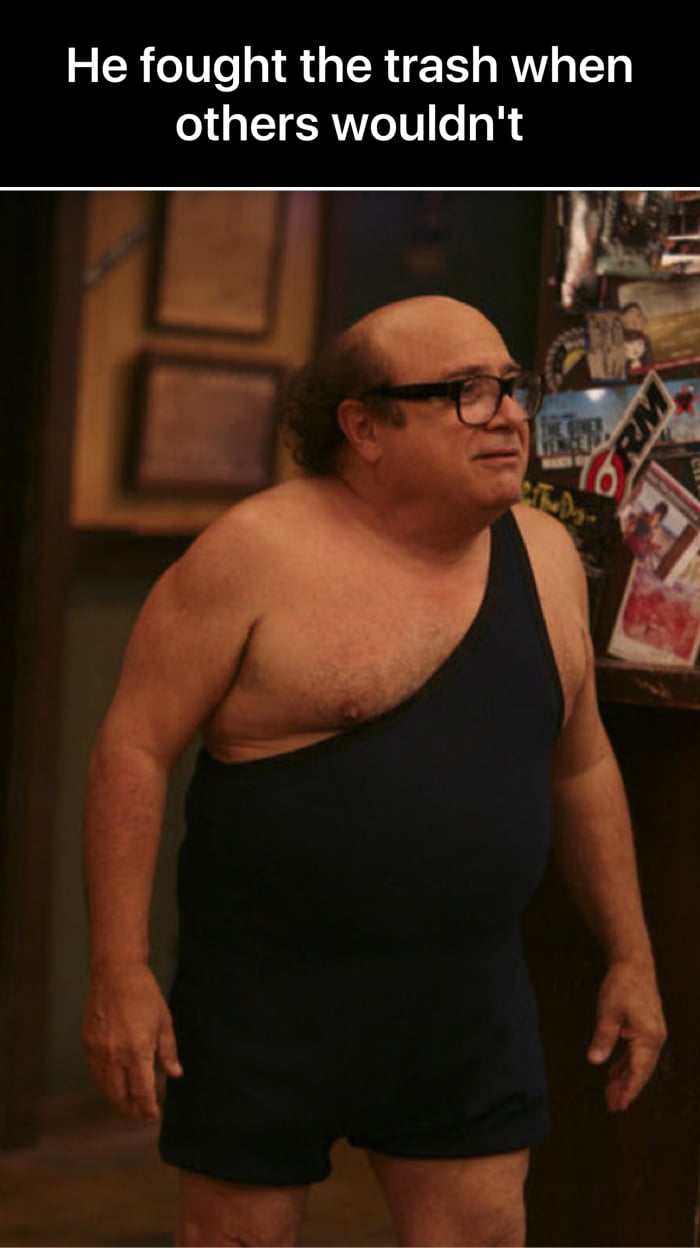 danny devito trashman shirt