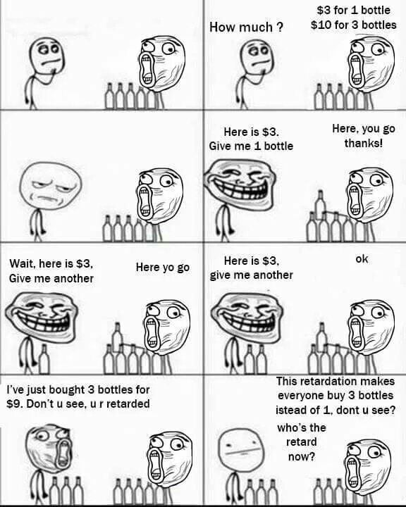 Are you smart or are you retarded ? - 9GAG